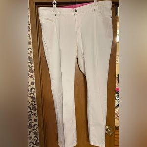 White Faded Glory Jeans